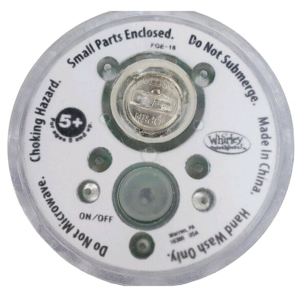 Auburn Tigers Whirley Drink Works Light Up Plastic Glass - Picture 3 of 5